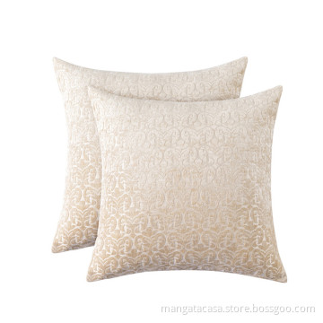 Chenille dekorativa kuddar 18x18 för sängen